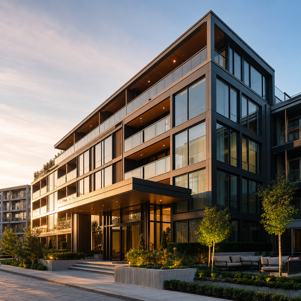 Modern Apartment Building